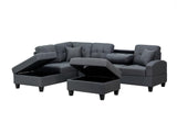 1311 Sectional Sofa with Drop Tray and FREE Ottoman Storage