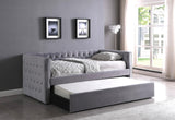 Petra Velvet Single / Single Day  Bed