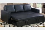 Cobb Contemporary Style fabric/leather Sofa Bed