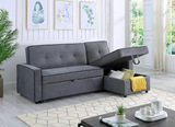 Jasper Sectional Sofa Bed with Storage Chase