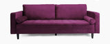 LUXURY Valencia Derry velvet plush Sofa