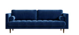 LUXURY Valencia Derry velvet plush Sofa