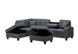 1311 Sectional Sofa with Drop Tray and FREE Ottoman Storage