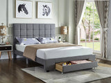 Gizelle Platform Bed with Storage Drawer