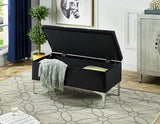 Leane Velvet Storage Bench