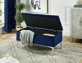 Leane Velvet Storage Bench
