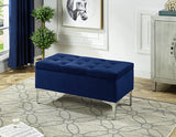 Leane Velvet Storage Bench
