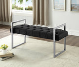 Zomara Velvet Top Bench