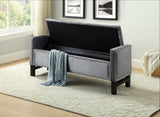 Lana Velvet Storage Bench