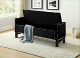 Lana Velvet Storage Bench