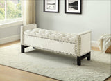 Lana Velvet Storage Bench