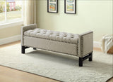 Lana Velvet Storage Bench