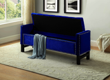 Lana Velvet Storage Bench