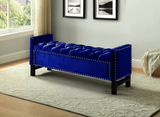 Lana Velvet Storage Bench