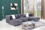 9270 LUXURY TUFTED U-Sectional sofa