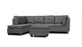 2327 GREY SECTIONAL REVERSIBLE CHASE